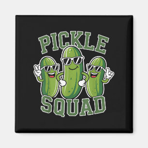 Íman Cartoon Engraçado Pickles Dover Doce Piada Comida