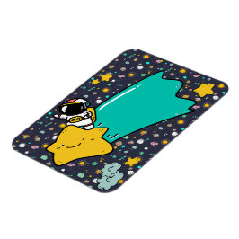 Íman Cartoon espacial astronauta