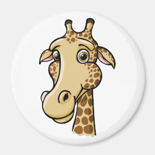 Íman Cartoon Giraffe