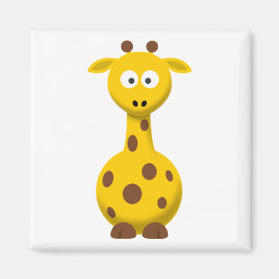 Íman Cartoon Giraffe