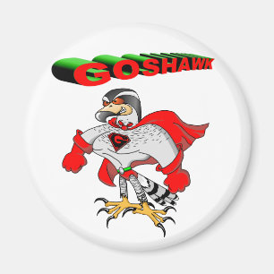 Íman Cartoon Goshawk