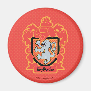 Íman Cartoon Gryffindor Crest