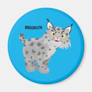 Íman Cartoon lince lince de lince