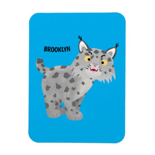 Íman Cartoon lince lince de lince