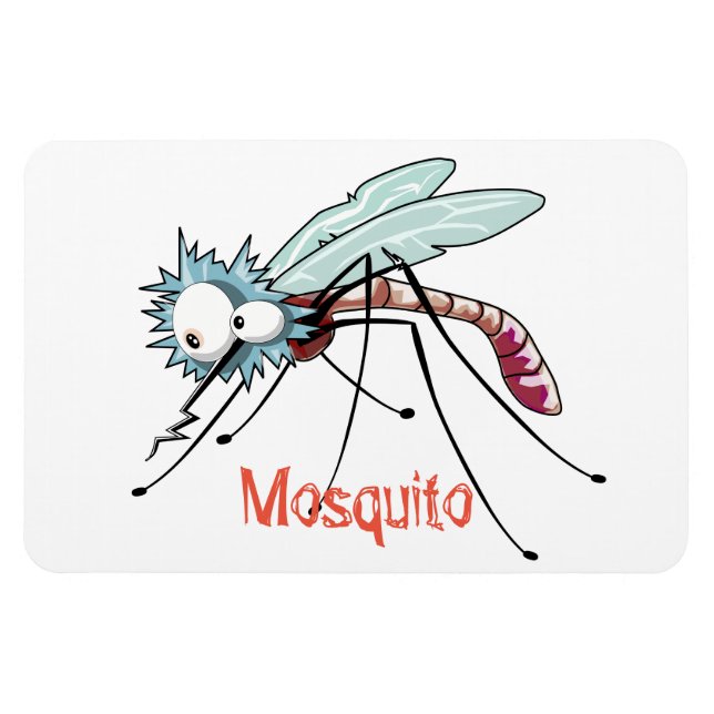 Íman Cartoon mosquito (Horizontal)