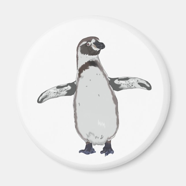 Íman Cartoon Penguin (Frente)