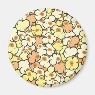 Íman Cartoon Popcorn