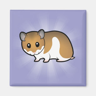 Íman Cartoon Syrian Hamster