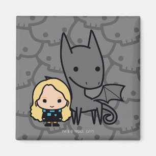 Íman Cartoon Thestral e Luna Character Art