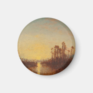 Íman Cartum, Coucher De Soleil - Félix Ziem