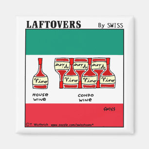 Íman Cartum De Vinho Engraçado Arte Vino Italiano Garr