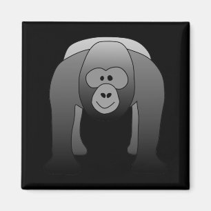 Íman Cartum Silverback Gorilla
