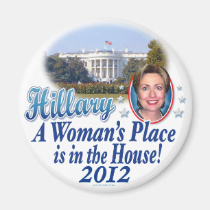 Íman Casa 2012 de Hillary por ButtonZUP