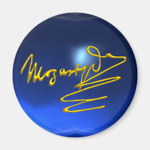 Íman CASA A MOZART, safira azul