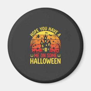 Íman Casa Assombrada Engraçada do Halloween em Algum De