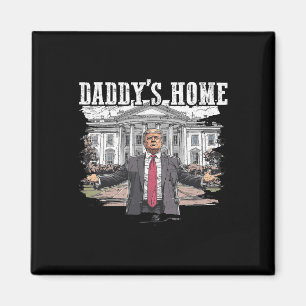 Íman Casa Branca do Funny Trump Pai 2024