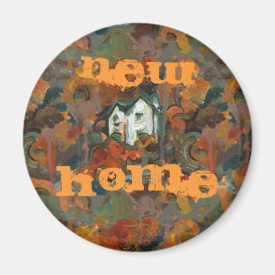 Íman Casa Branca e Árvores de outono