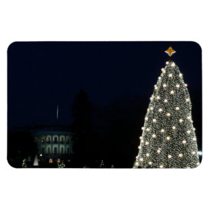 Íman Casa Branca e Férias de Natal em Árvore Nacional