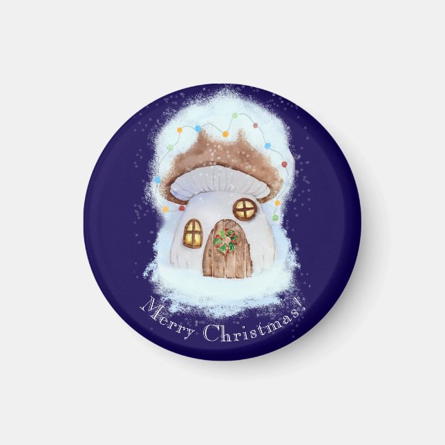 Íman Casa Conto de Natal (Frente)