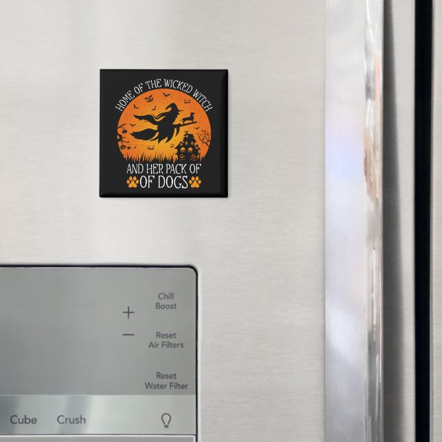 Íman Casa Da Bruxa Malvada E Seu Pacote De Cães Legal (In Situ (Fridge))