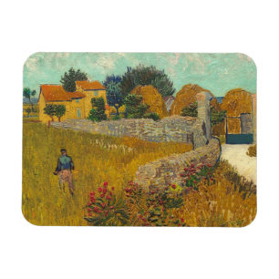 Íman Casa da quinta de Vincent van Gogh em Provence,