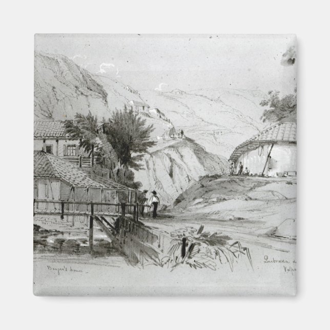 Íman Casa de Berger, Valparaíso, 1834 (Frente)