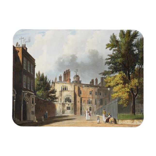 Íman Casa de Carta da Praça, da História de Ch (Horizontal)