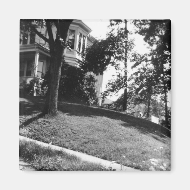 Íman Casa de Horatio Alger em Natick, Massachusetts (Frente)