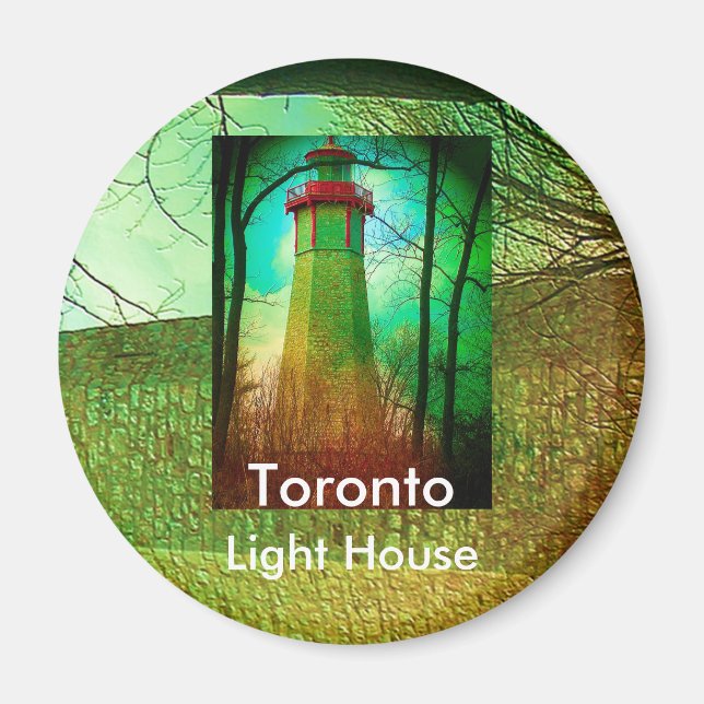 Íman Casa de Luz mais Antiga em Toronto (Frente)