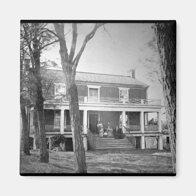 Íman Casa de McLean, Tribunal de Appomattox. Virginia, (Frente)