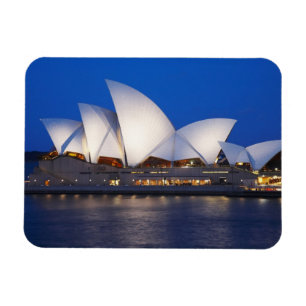 Íman Casa de Ópera de Sydney à Noite, Sydney, Nova Gale