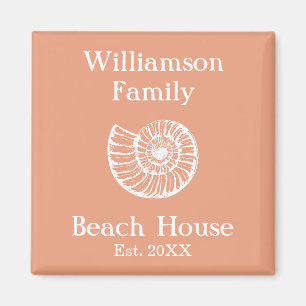 Íman Casa de Praia Personalizada