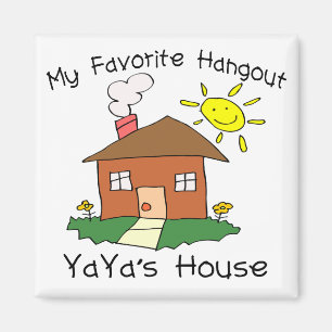 Íman Casa de YaYa para o Hangout Favorito