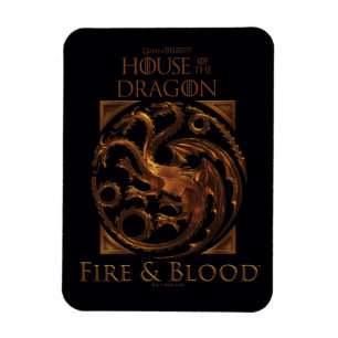 Íman CASA DO DRAGÃO House Targaryen Sigil