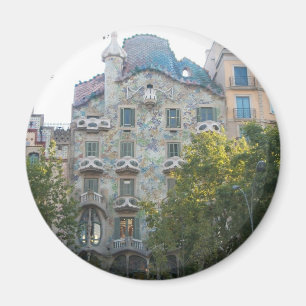 Íman Casa do estilo de Gaudi em Barcelona