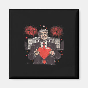 Íman Casa do Pai Engraçado Trump Heart Casa Branca Vale