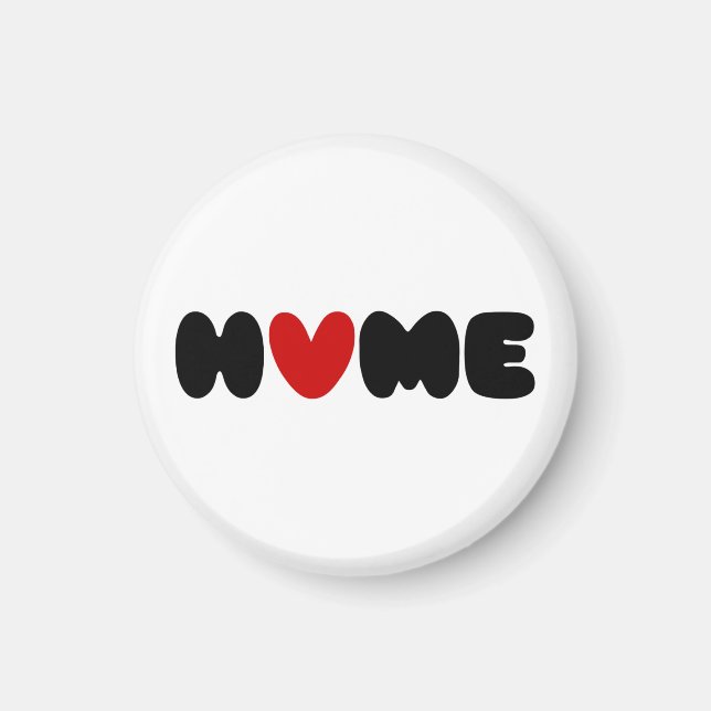 Íman Casa É Onde Está O Coração (Frente)