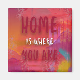 Íman Casa É Onde Você Está O Magnet