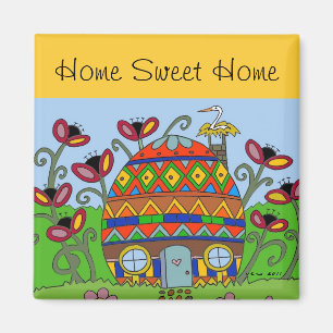 Íman Casa Home doce Home de Pysanka