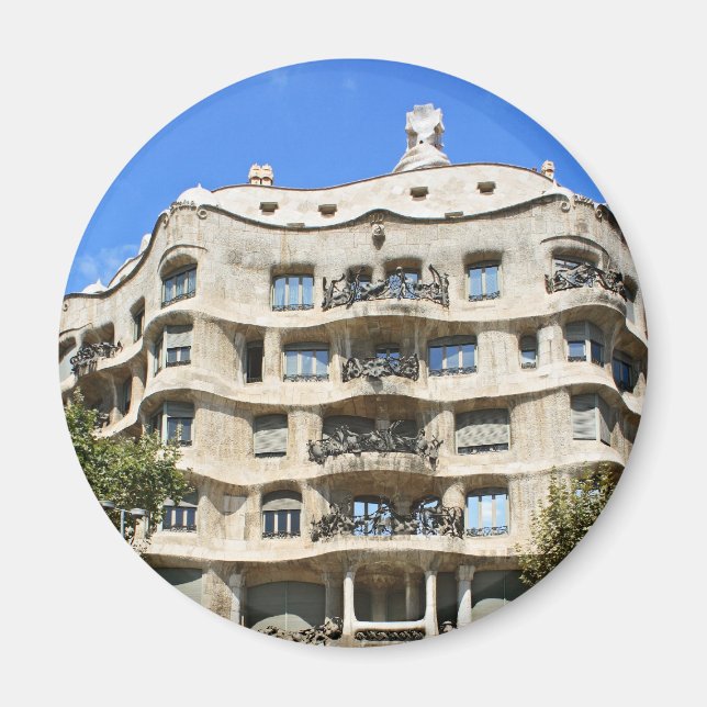 Íman Casa Mila La Pedrera (Frente)