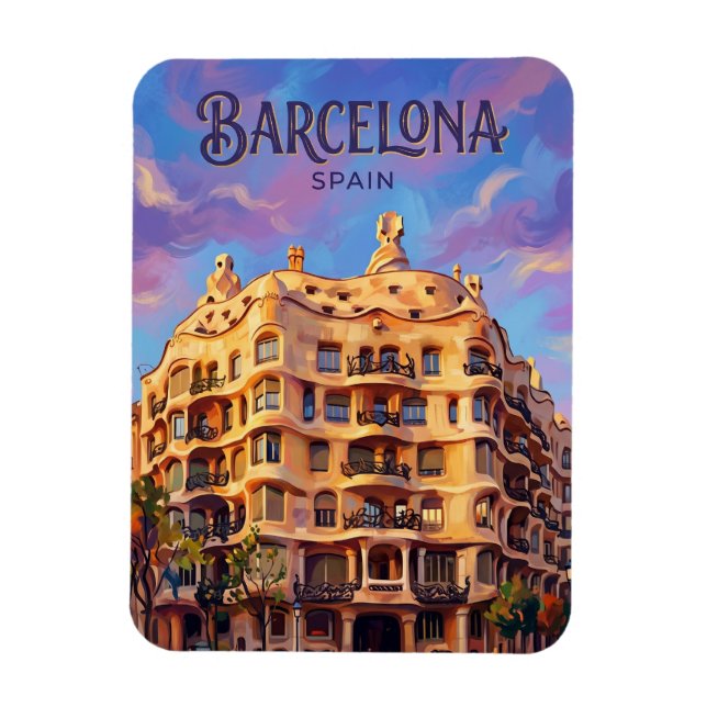 Íman Casa Milà (La Pedrera) Espanha (Vertical)