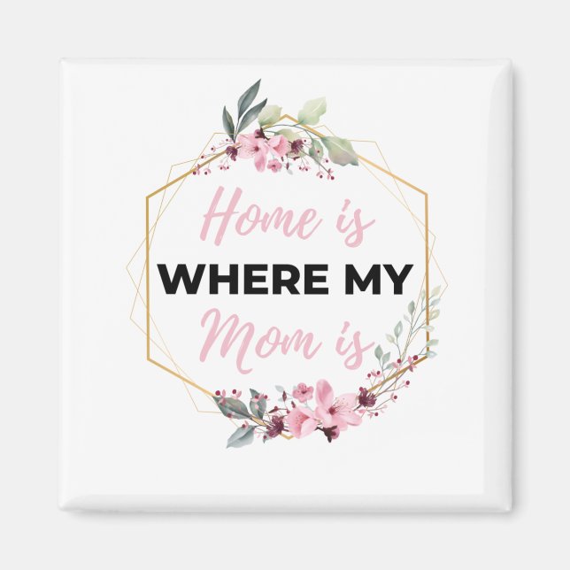 Íman Casa Onde Minha Mãe Está Negra (Frente)