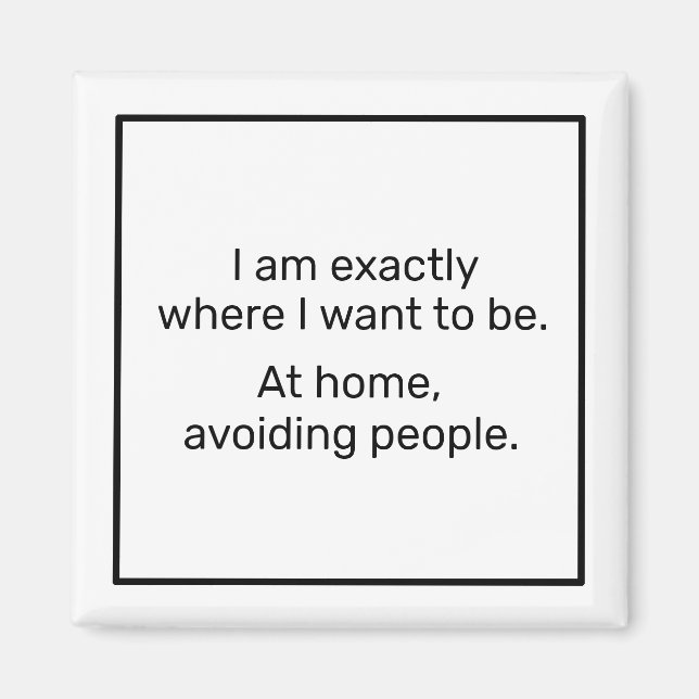 Íman Casa (preto) (Frente)