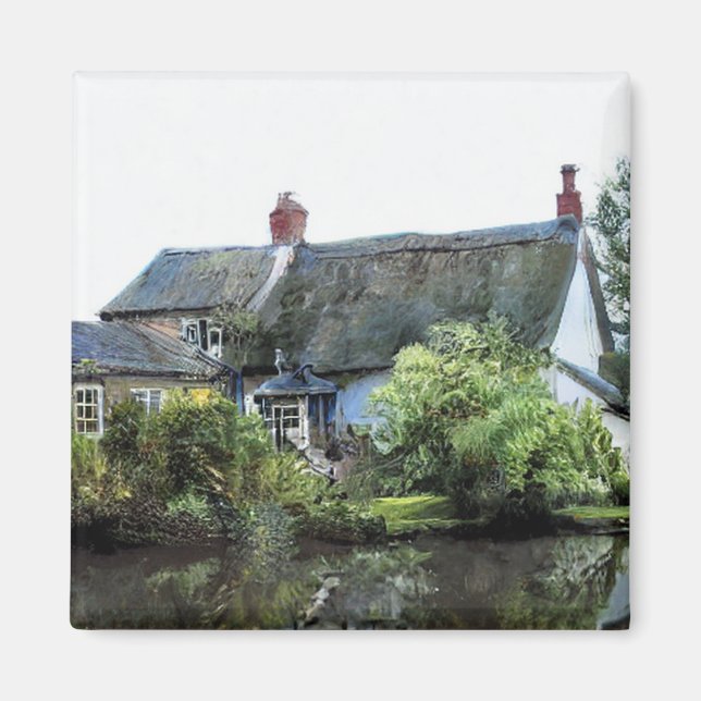 ÍMAN CASA TÍPICA DA VELHA INGLATERRA (Frente)