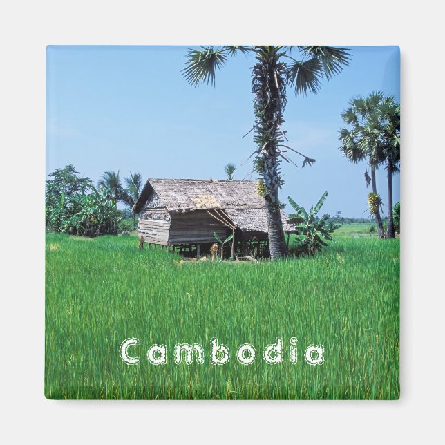 Íman Casa tradicional - Camboja (Frente)