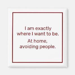 Íman Casa (vermelho)