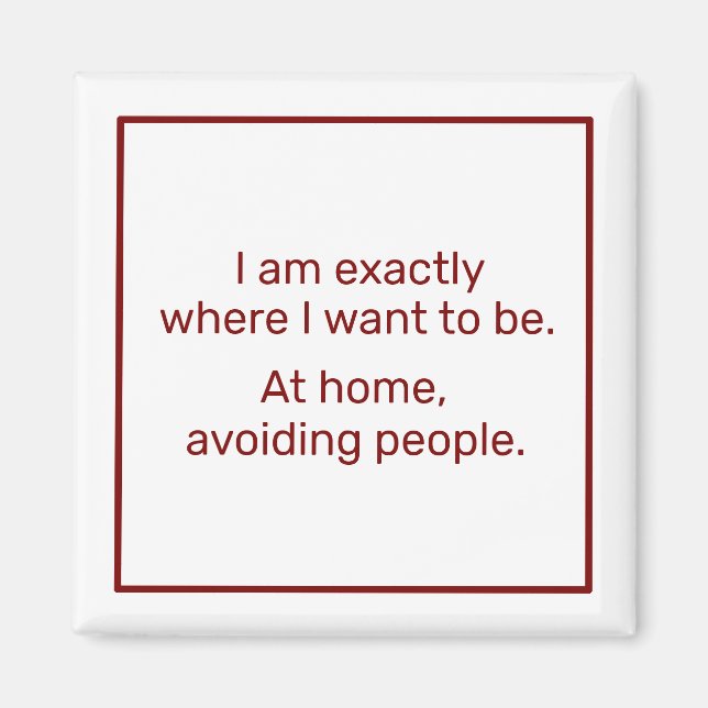 Íman Casa (vermelho) (Frente)