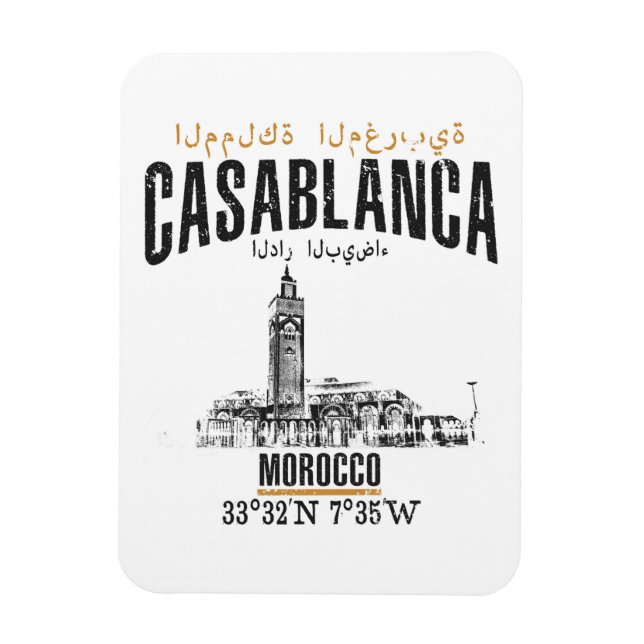 Íman Casablanca (Vertical)