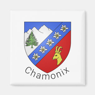 Íman casaco de armas Chamonix