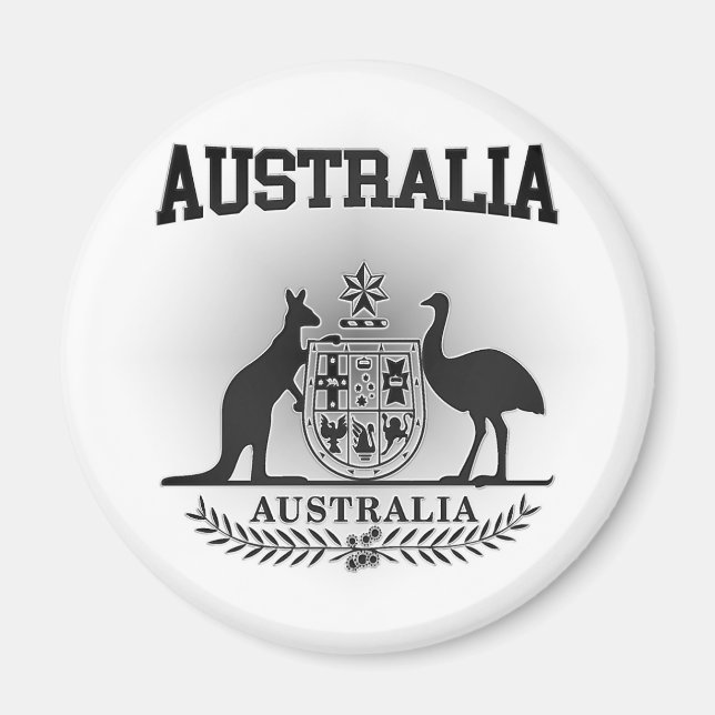 Íman Casaco de Armas da Austrália (Frente)